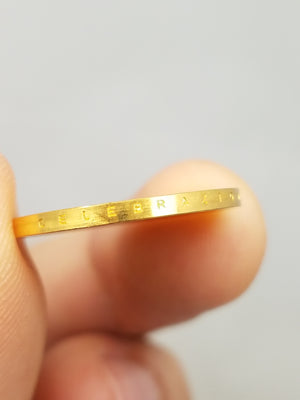 Cool 22k Yellow Gold 50th Anniversary Of The Victory Italian Gold Medal