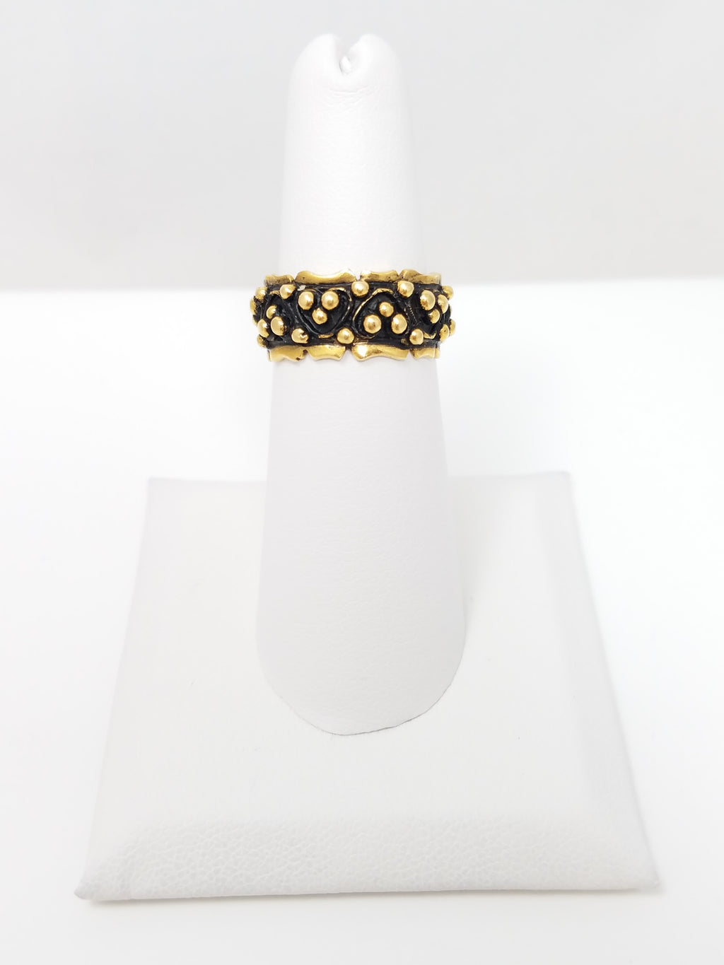 Quaint 14k Yellow Gold New Old Stock 1950's Band