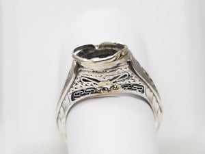 *To Restore* Vintage 14k White Gold Ring Mount