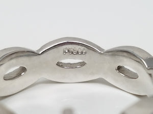 Lavish Platinum Natural Pink Sapphire Diamond Heart Ring