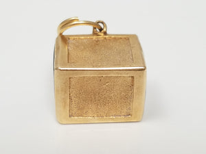 Vintage 14k Gold "Mad Money" Charm/Pendant