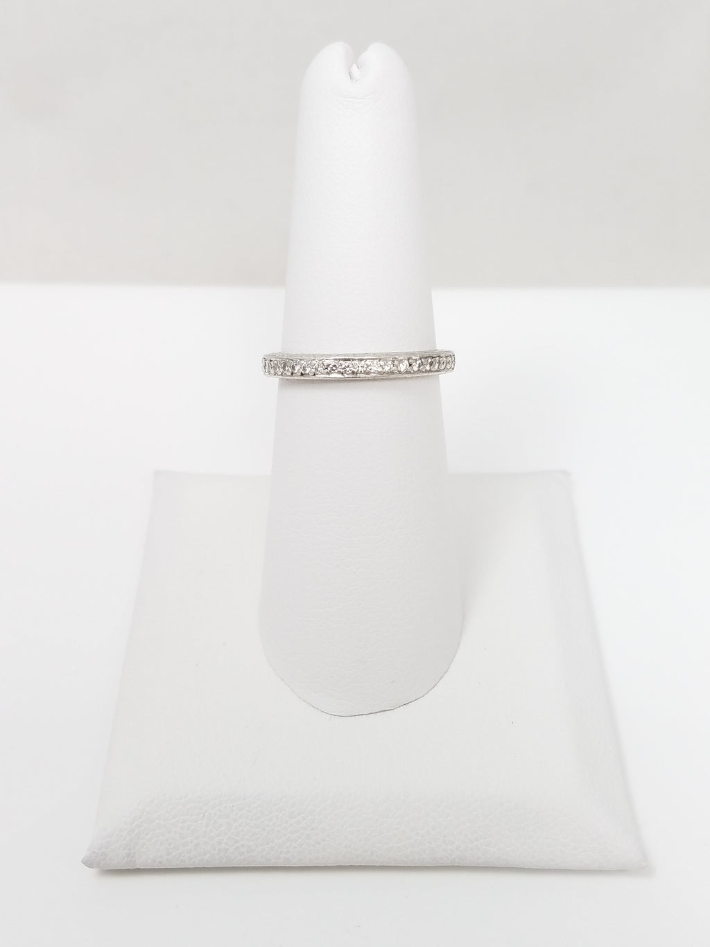 Platinum Natural Diamond Varna Wedding Ring Band