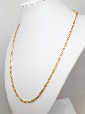 Fabulous Franco Necklace! 14k Yellow Gold 2.6mm|20"