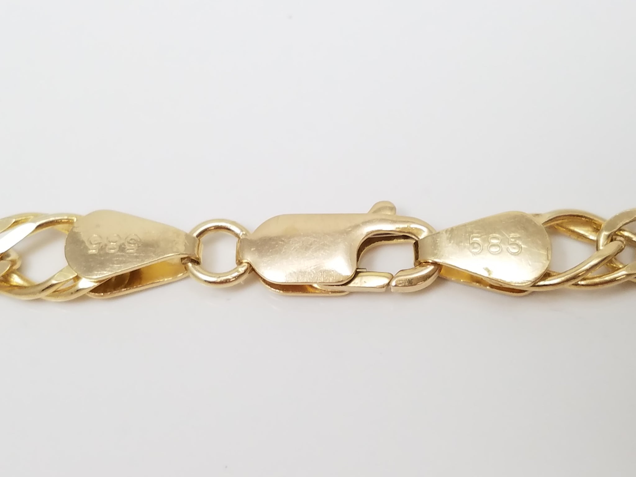 Fancy Link 7" Bracelet in 14k Yellow Gold