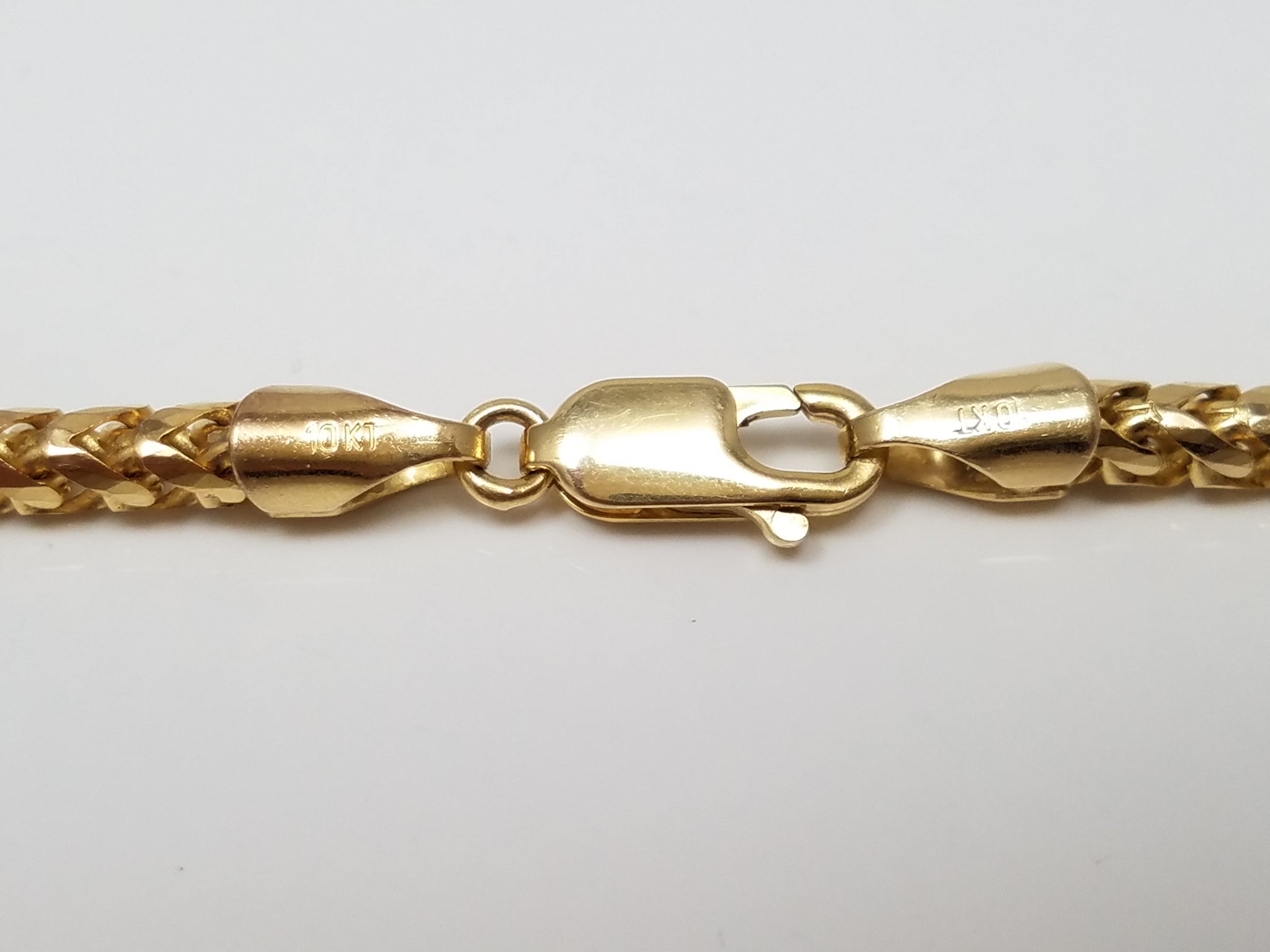 10k Yellow Gold Franco Link 3.3mm/24" Necklace