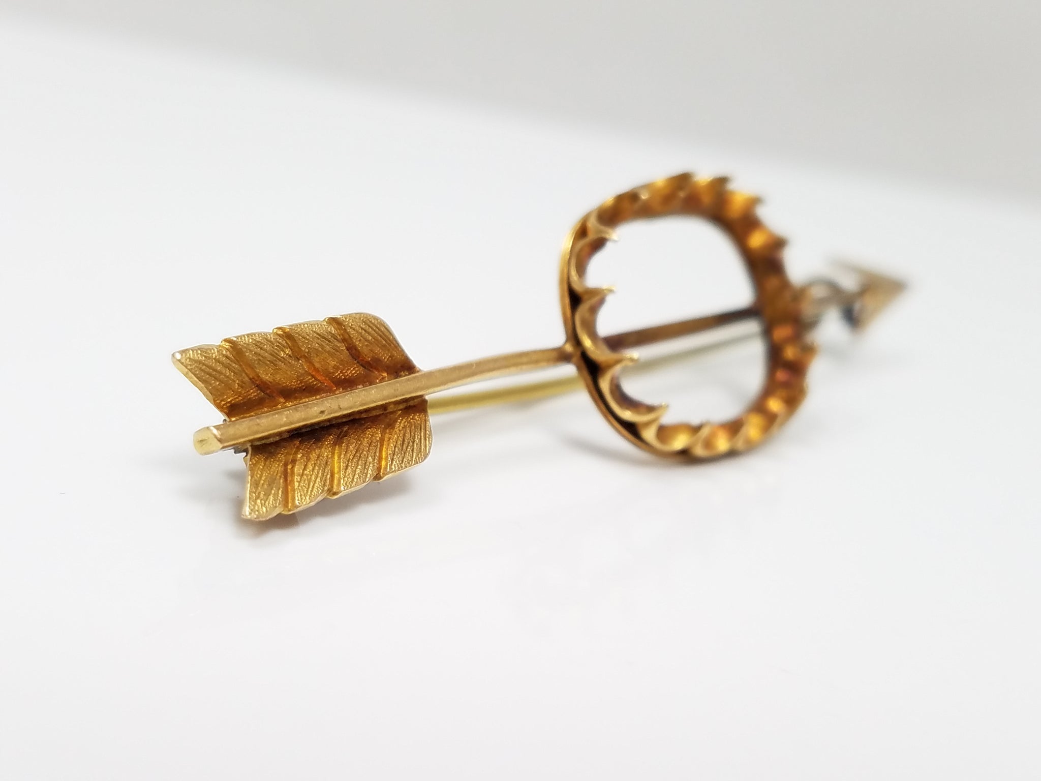 *To Restore* Early 1900's 18k Yellow Gold Arrow Pin