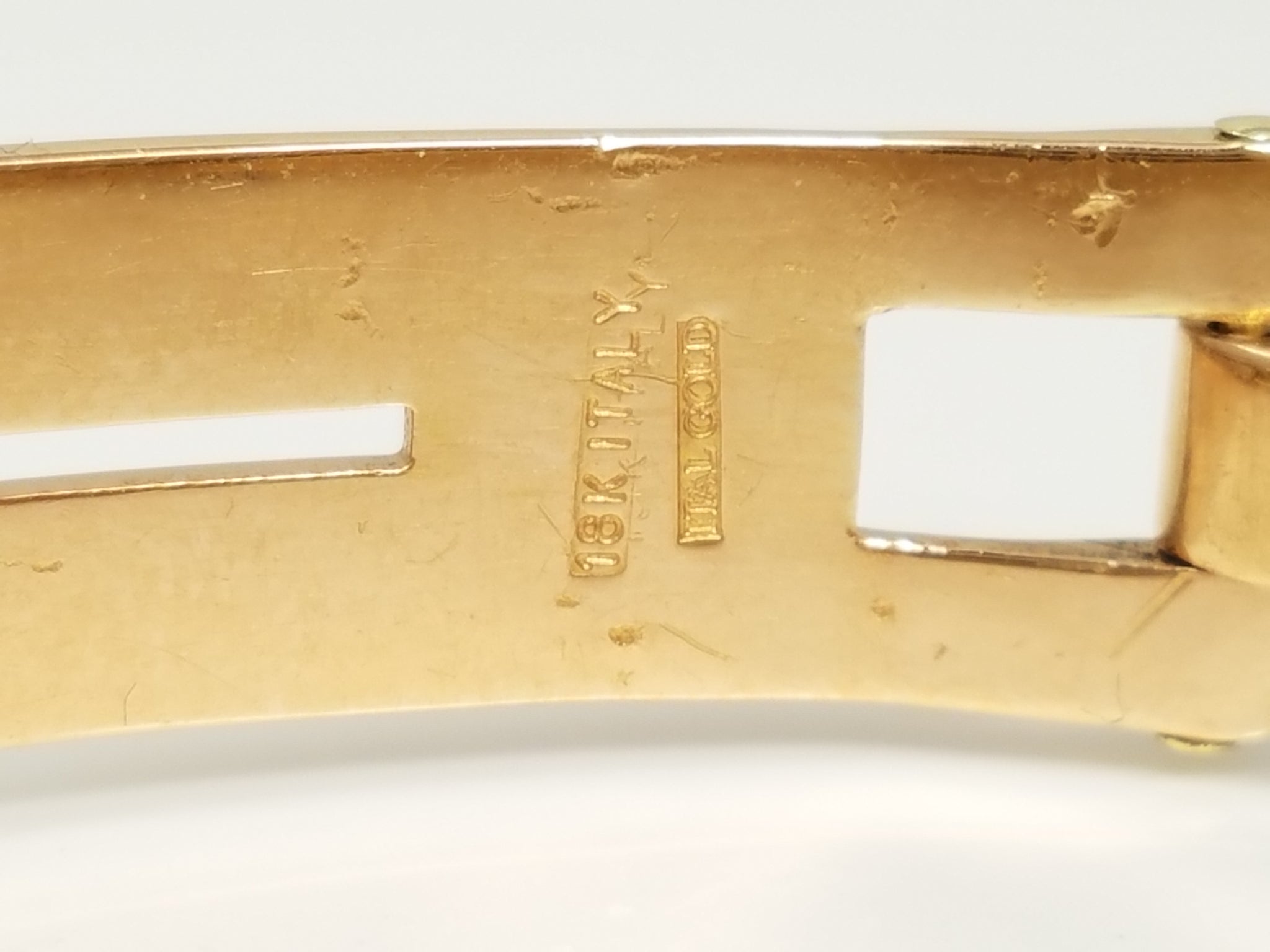 Dynamic Men's 18k Yellow Gold 3ctw+ Natural Diamond 8" Bracelet