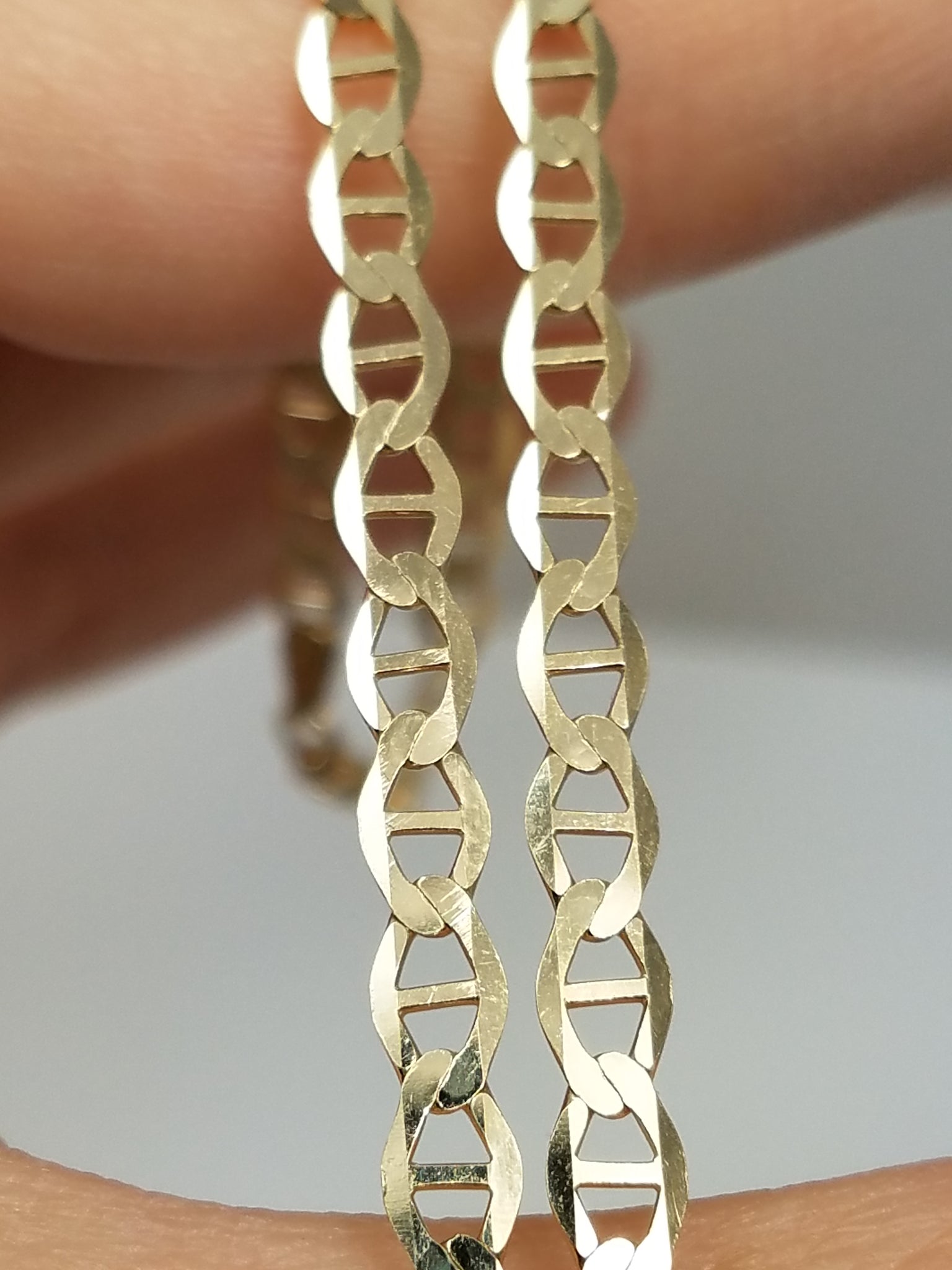 Simple 10k 20" Solid Mariner Chain