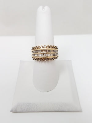 Dazzling 1ctw Natural Diamond 14k Yellow Gold Ring
