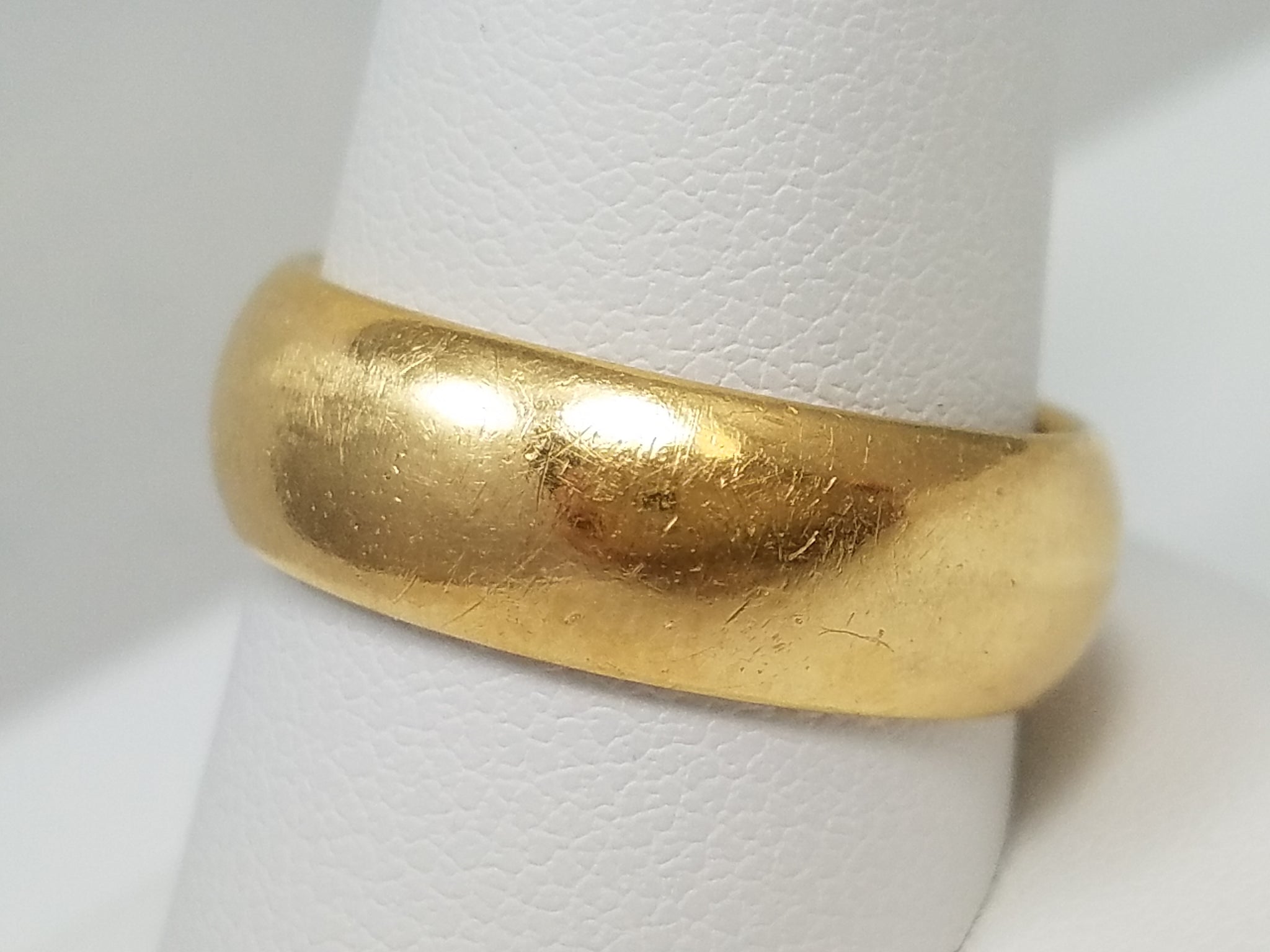Men's Tiffany Vintage 18k Yellow Gold Ring Band