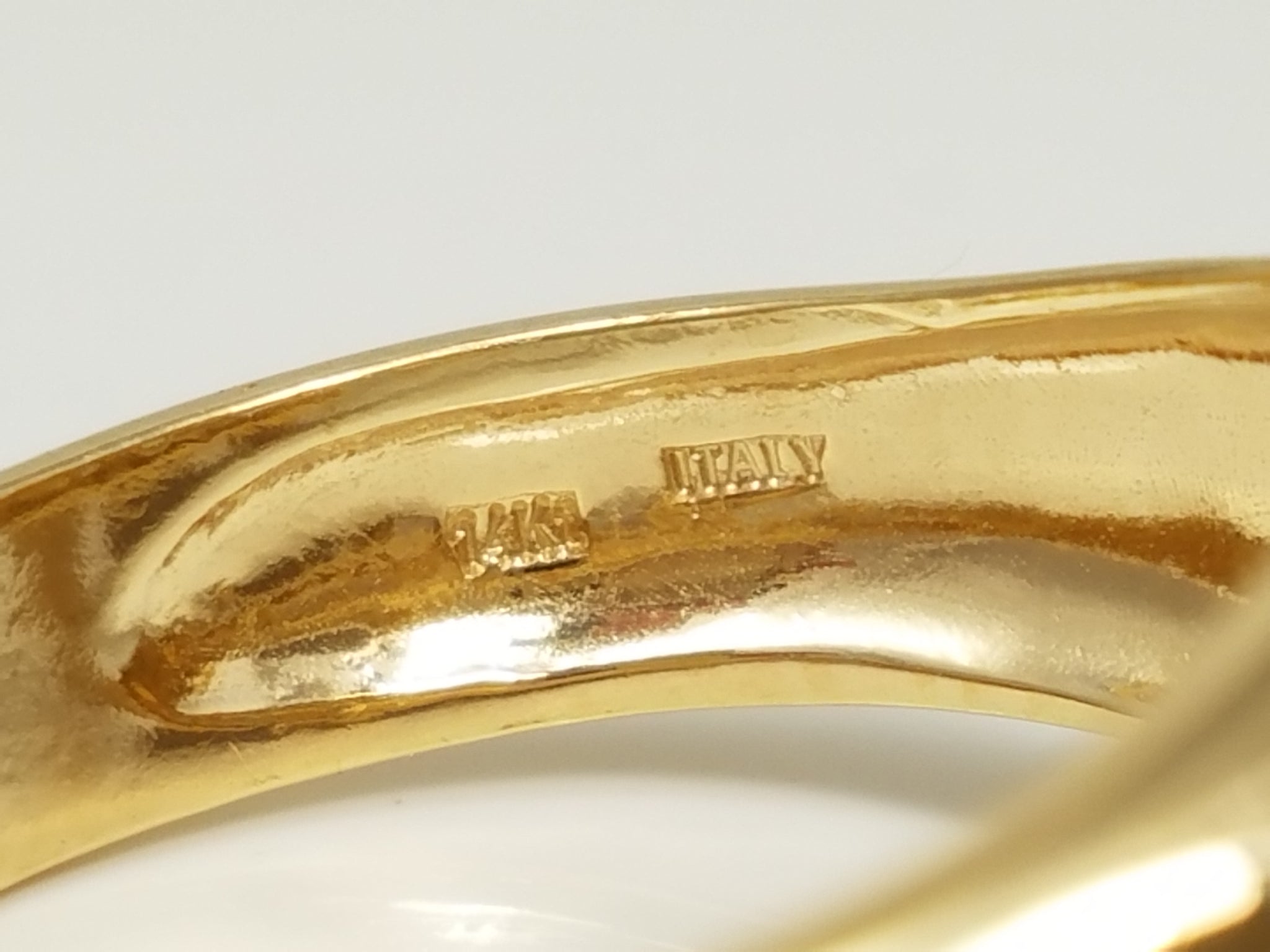 Fun Moveable Cube Cluster Ring in 14k Two Tone Gold