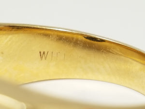 Men's 14k Gold 3/4ctw Natural Diamond Ring