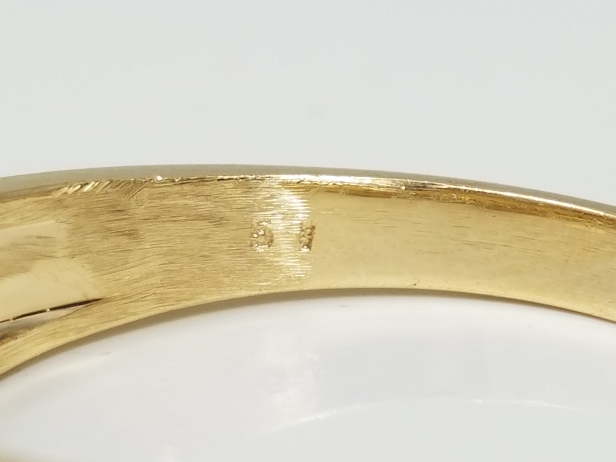 Handsome Men's 14k Yellow Gold .51ctw Natural Diamond Wedding Ring Band