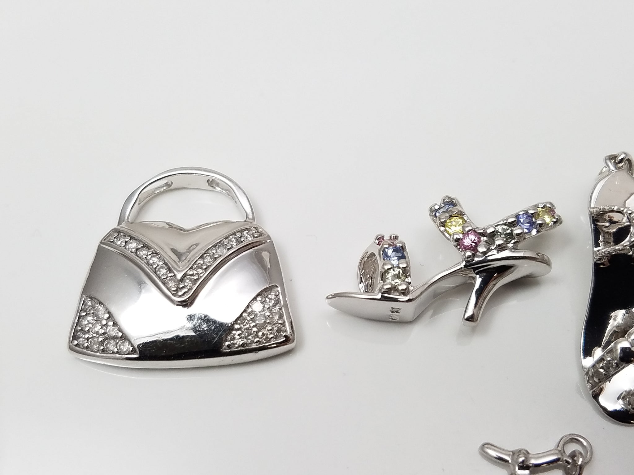 Awesome Lot of 10K Heels and Purse Charms