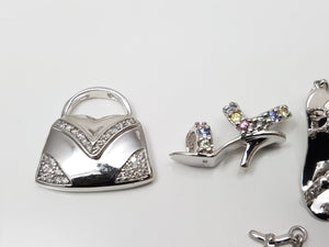 Awesome Lot of 10K Heels and Purse Charms