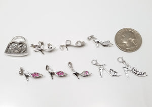 Awesome Lot of 10K Heels and Purse Charms