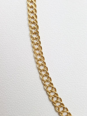 Fancy Link 18" Necklace in 14k Yellow Gold