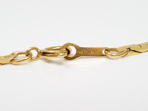 Luxurious 18" Solid 14k Yellow Gold "C" Link Chain Necklace