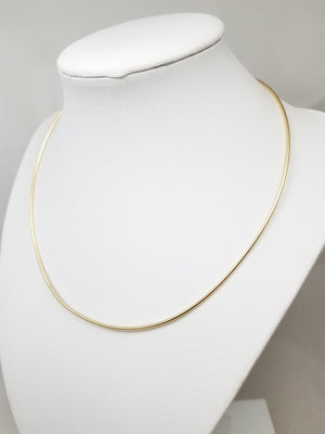 Everyday 14k 16" Wire Necklace