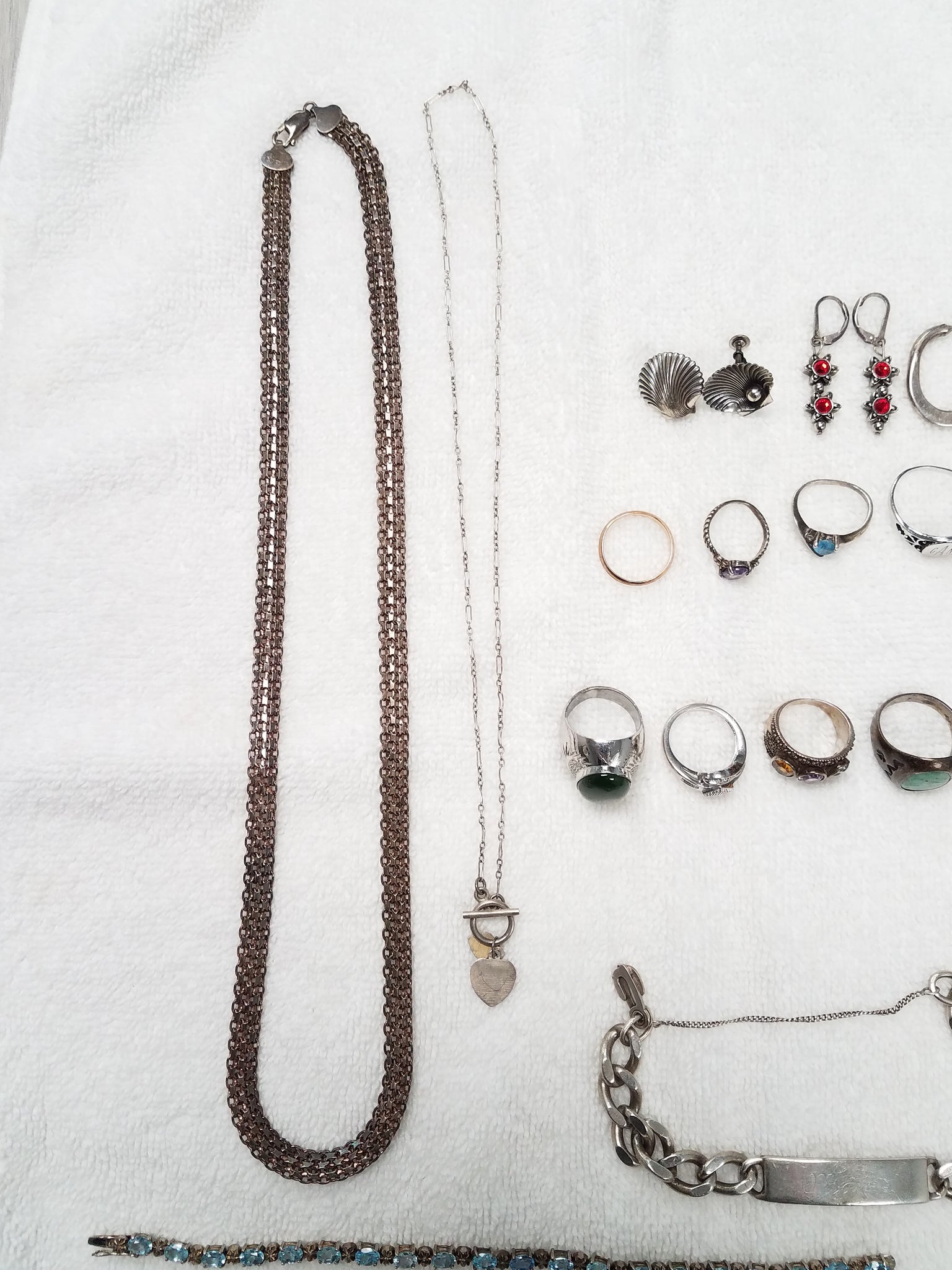 Sterling Silver Jewelry Estate Lot