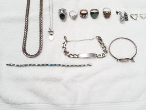 Sterling Silver Jewelry Estate Lot