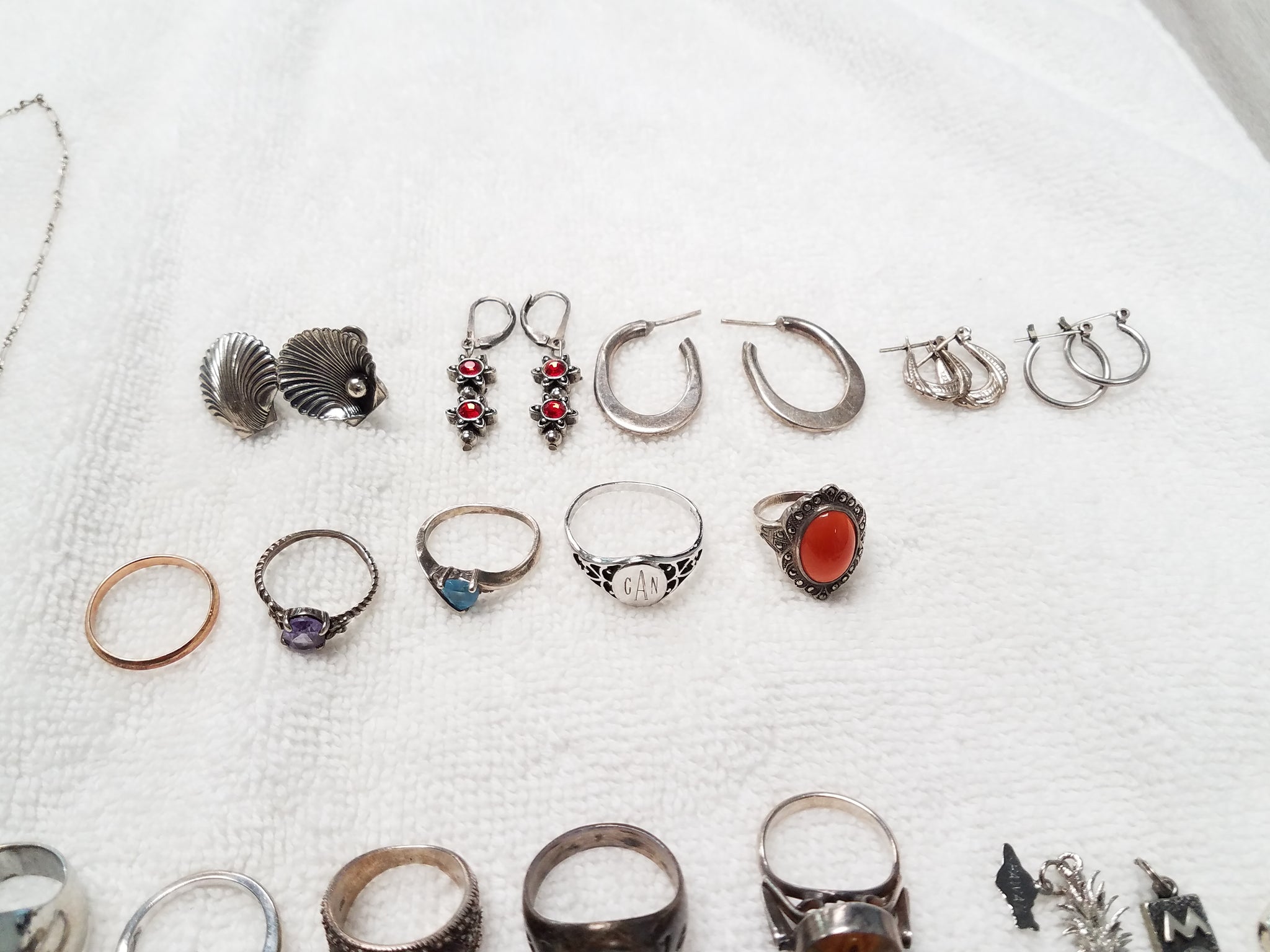 Sterling Silver Jewelry Estate Lot