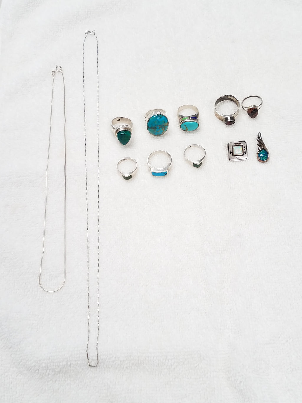 Estate Lot of Sterling Silver Jewelry