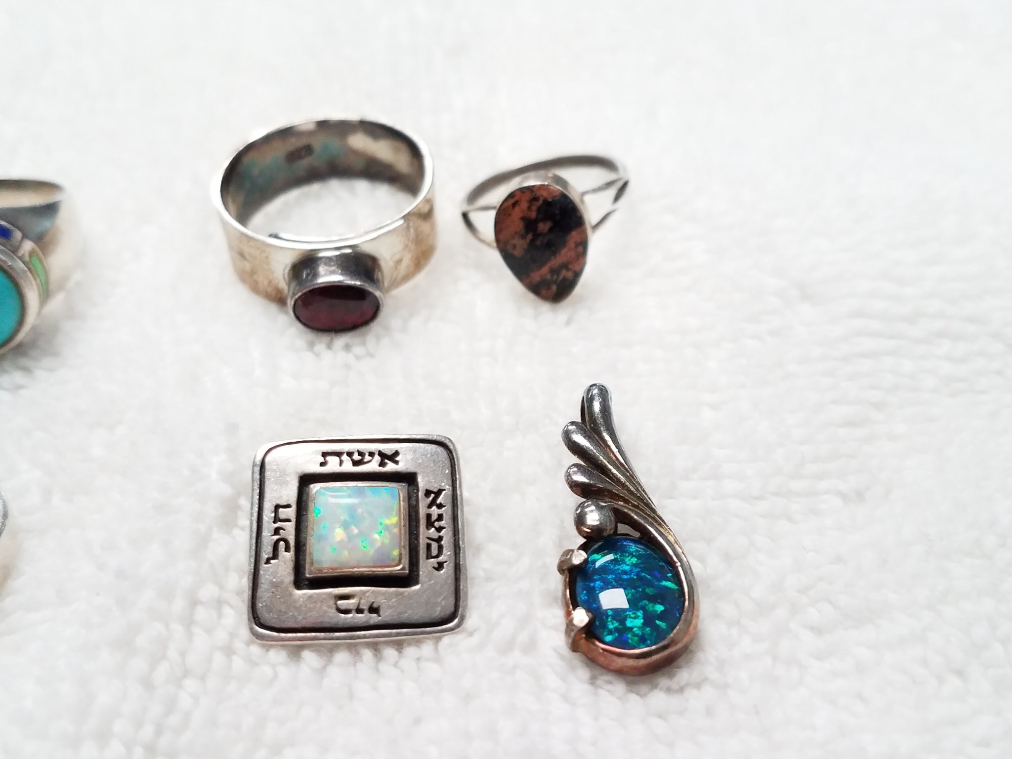 Estate Lot of Sterling Silver Jewelry