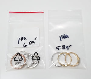 Lot of 10k/14k Gold Natural Diamond Stacking Rings