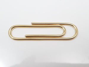 Solid 14k Yellow Gold Money Clip