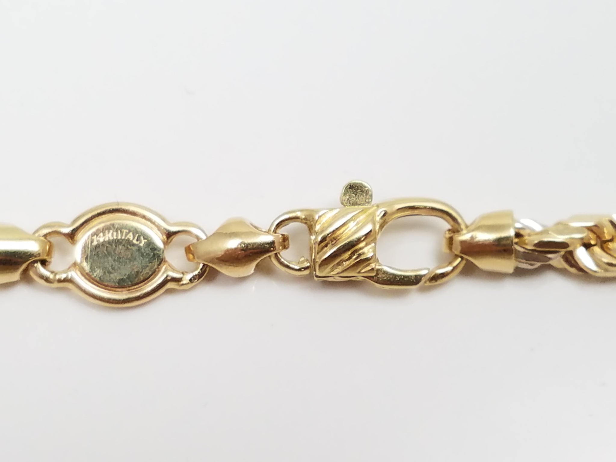 14k Yellow Gold 4.2mm/20" Figarope Necklace