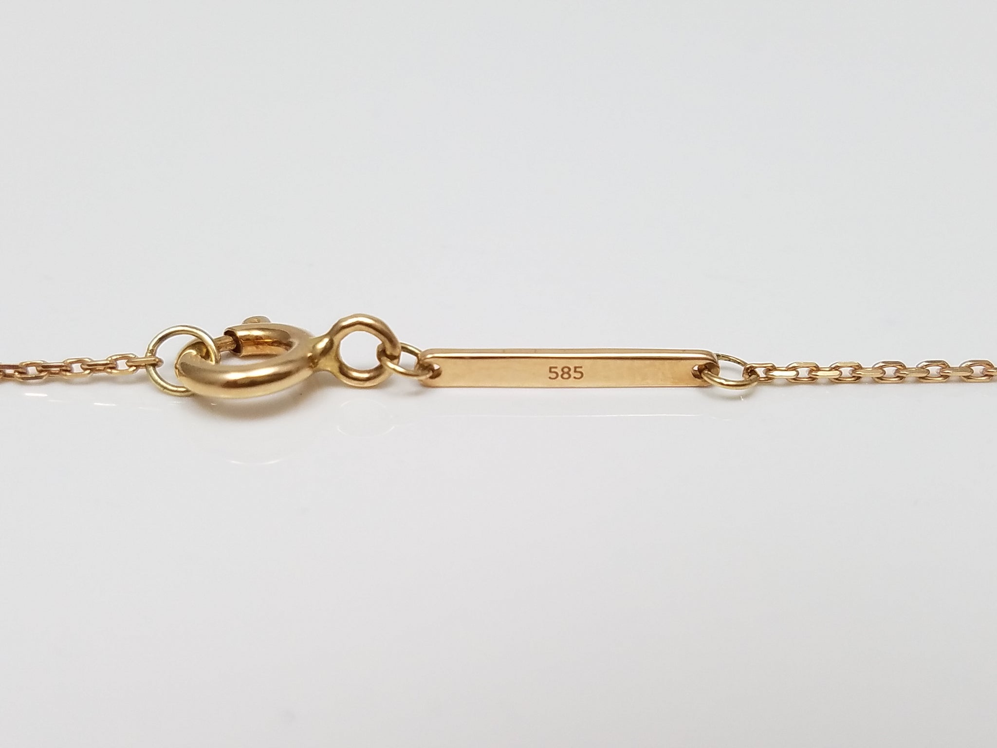 Kendra Scott 14k Yellow Gold Diamond Heart Pendant Necklace