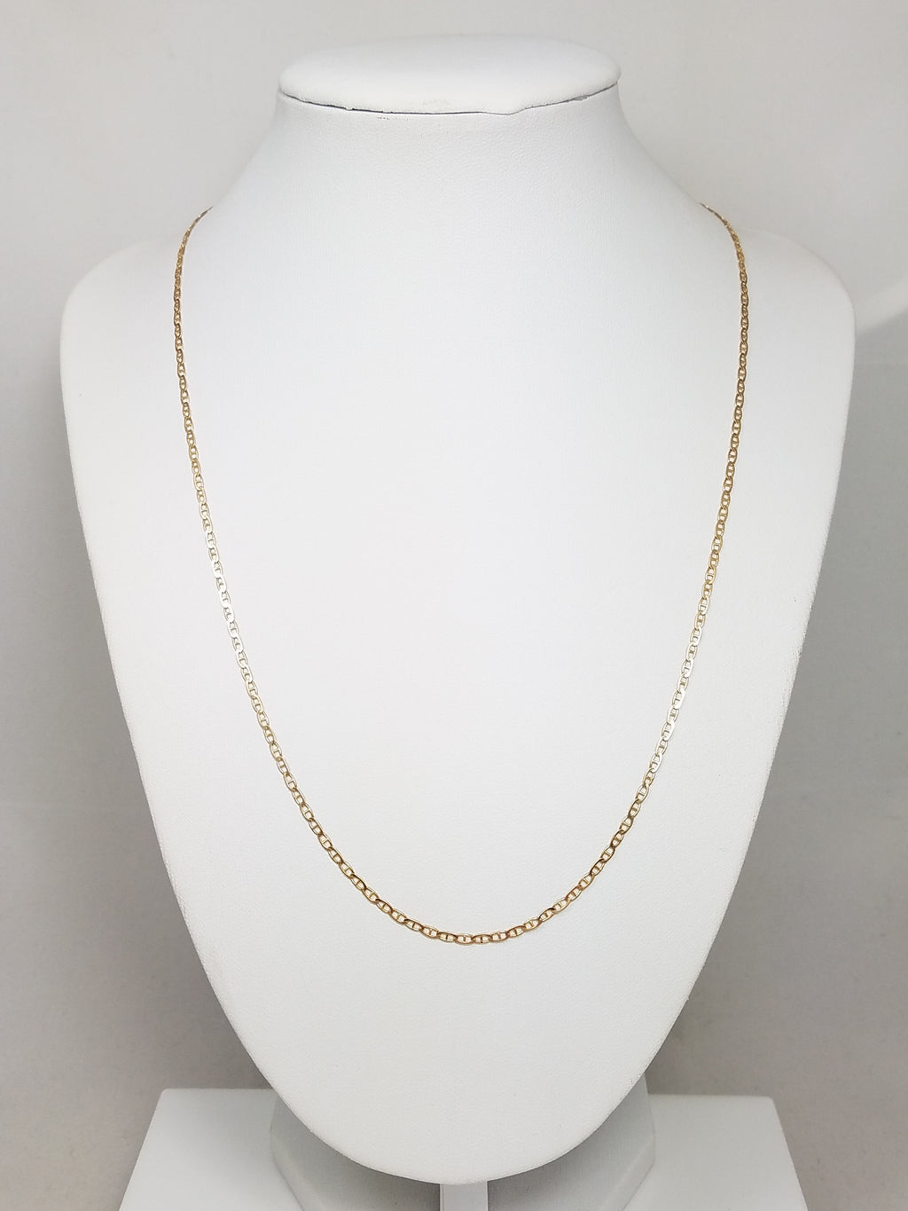 14k Yellow Gold Mariner Link 20" Necklace