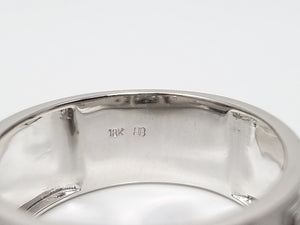 New! Dynamic 18k White Gold Natural Aquamarine Diamond Custom Ring