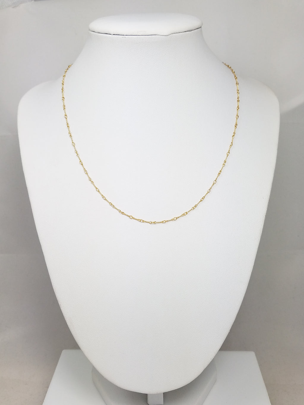 Fabulous 16" Solid 14k Yellow Gold Fancy Link Chain Necklace