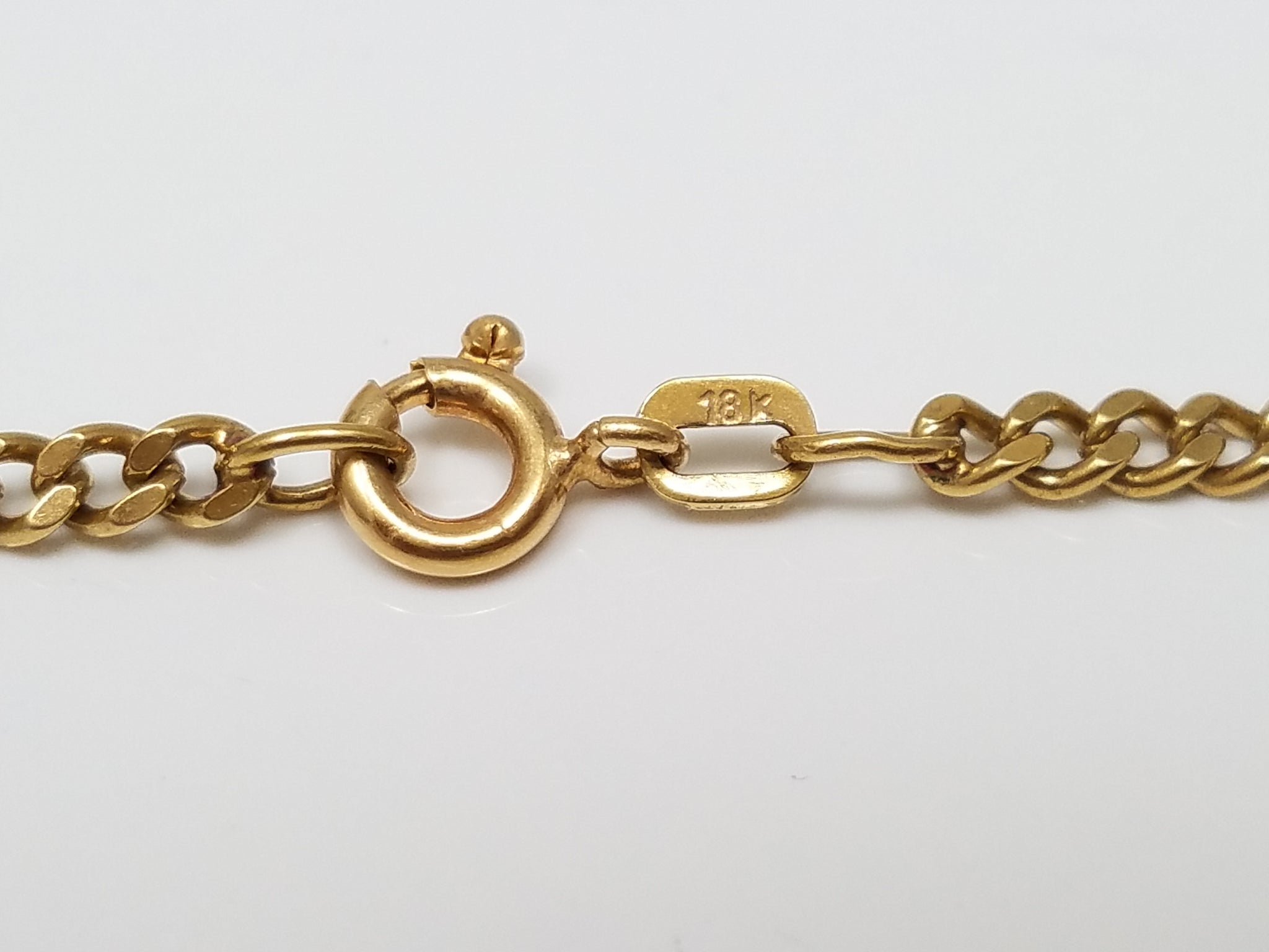 18k Yellow Gold Solid Cuban Link 21" Necklace