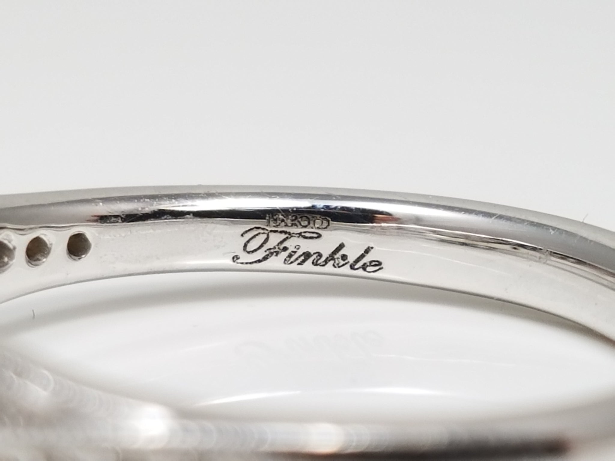 New! Shimmering 14k White Gold Natural Diamond Engagement Ring Mount