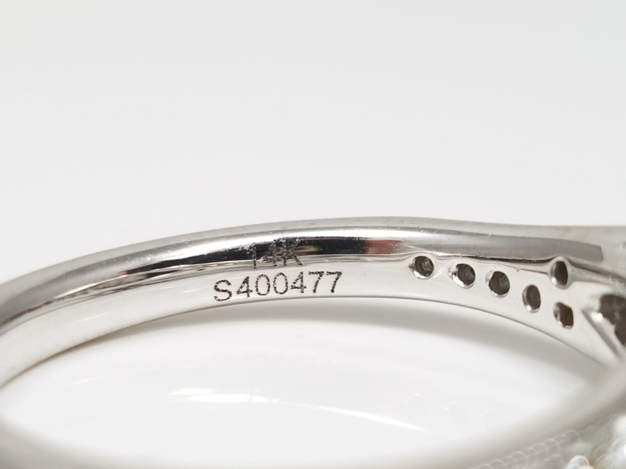 New! Shimmering 14k White Gold Natural Diamond Engagement Ring Mount