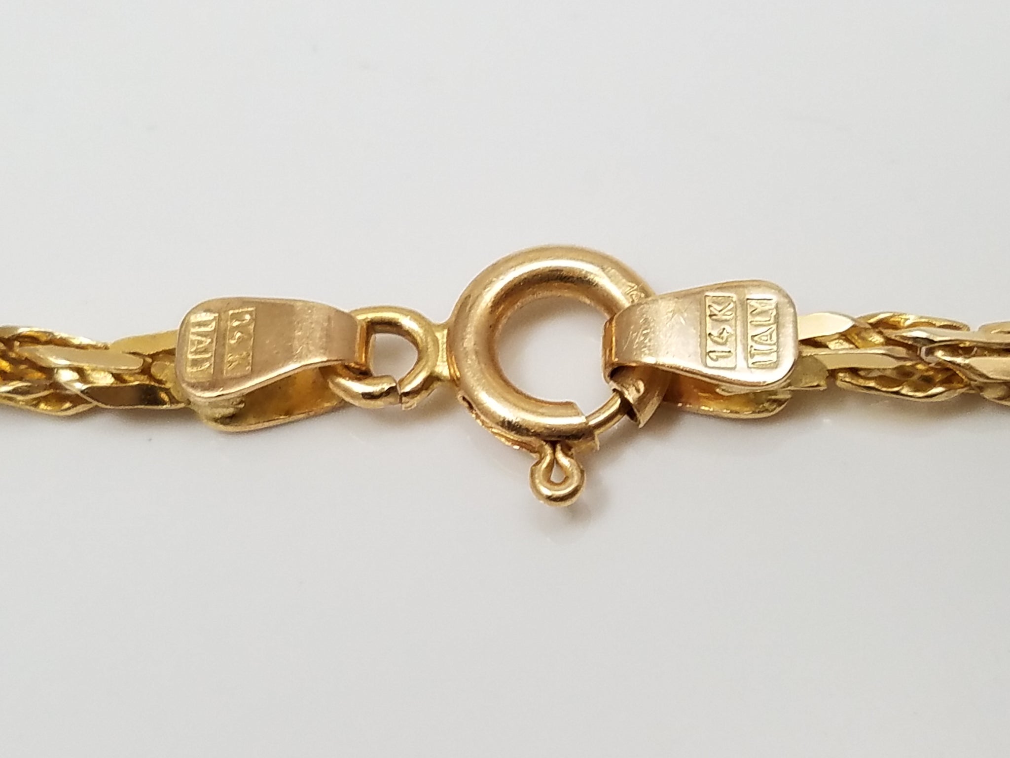 Magnificent 7" Solid 14k Yellow Gold Fancy Link Bracelet