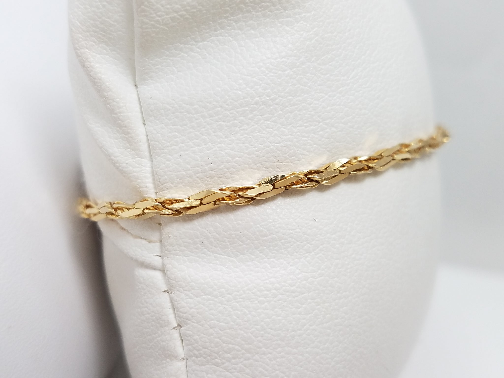 Magnificent 7" Solid 14k Yellow Gold Fancy Link Bracelet