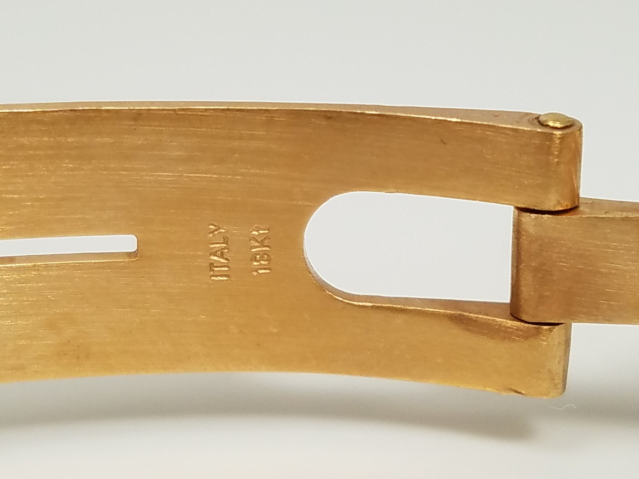 Awesome 18k Yellow Gold Fancy Link Bracelet