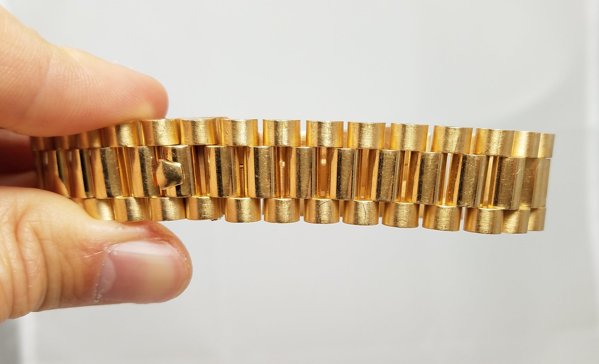 Awesome 18k Yellow Gold Fancy Link Bracelet