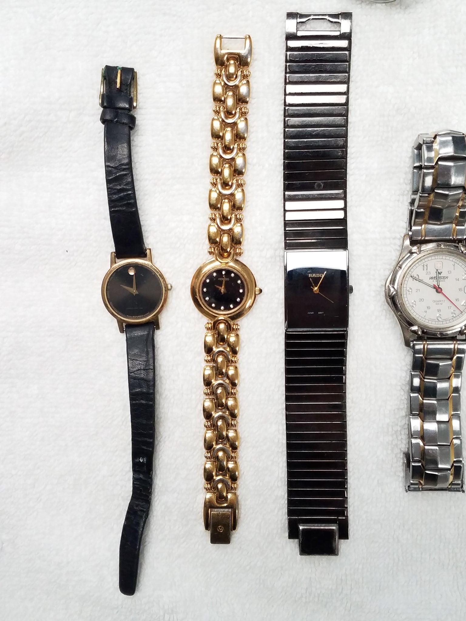 Eight Vintage Estate Watch Lot To Fix