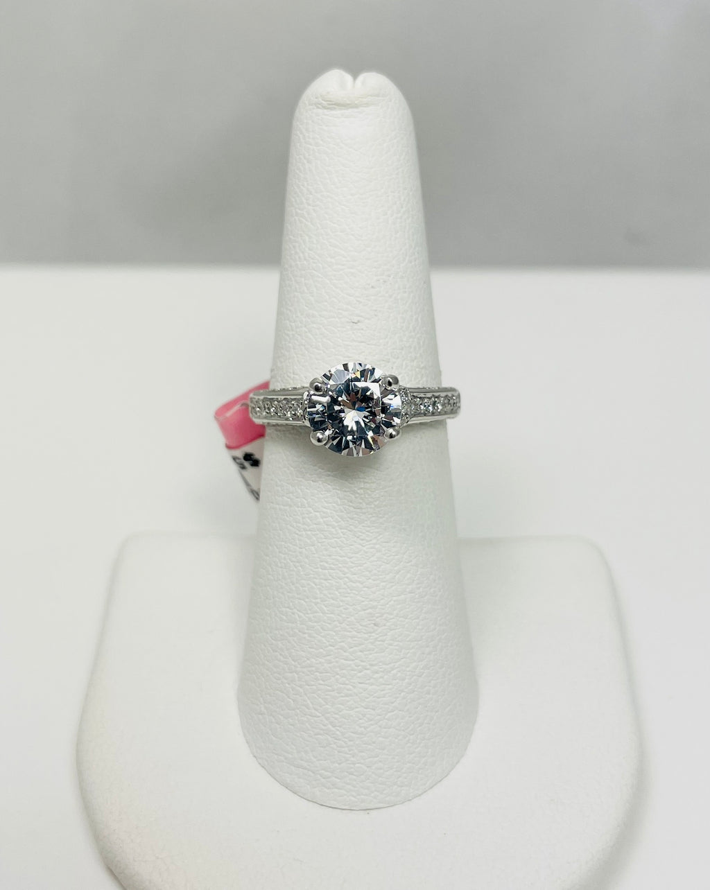 Exquisite New Platinum Natural Diamond Engagement Ring Mount