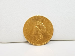 Mid 1800's $1 Liberty Gold Coin