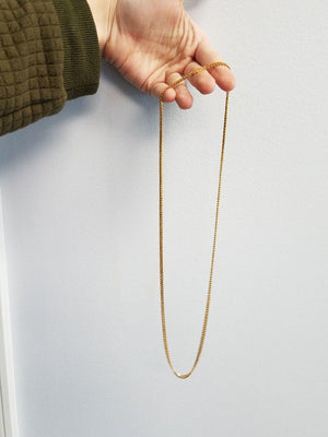 Magnificent Layered Double Chain 21k Gold 28" Necklace