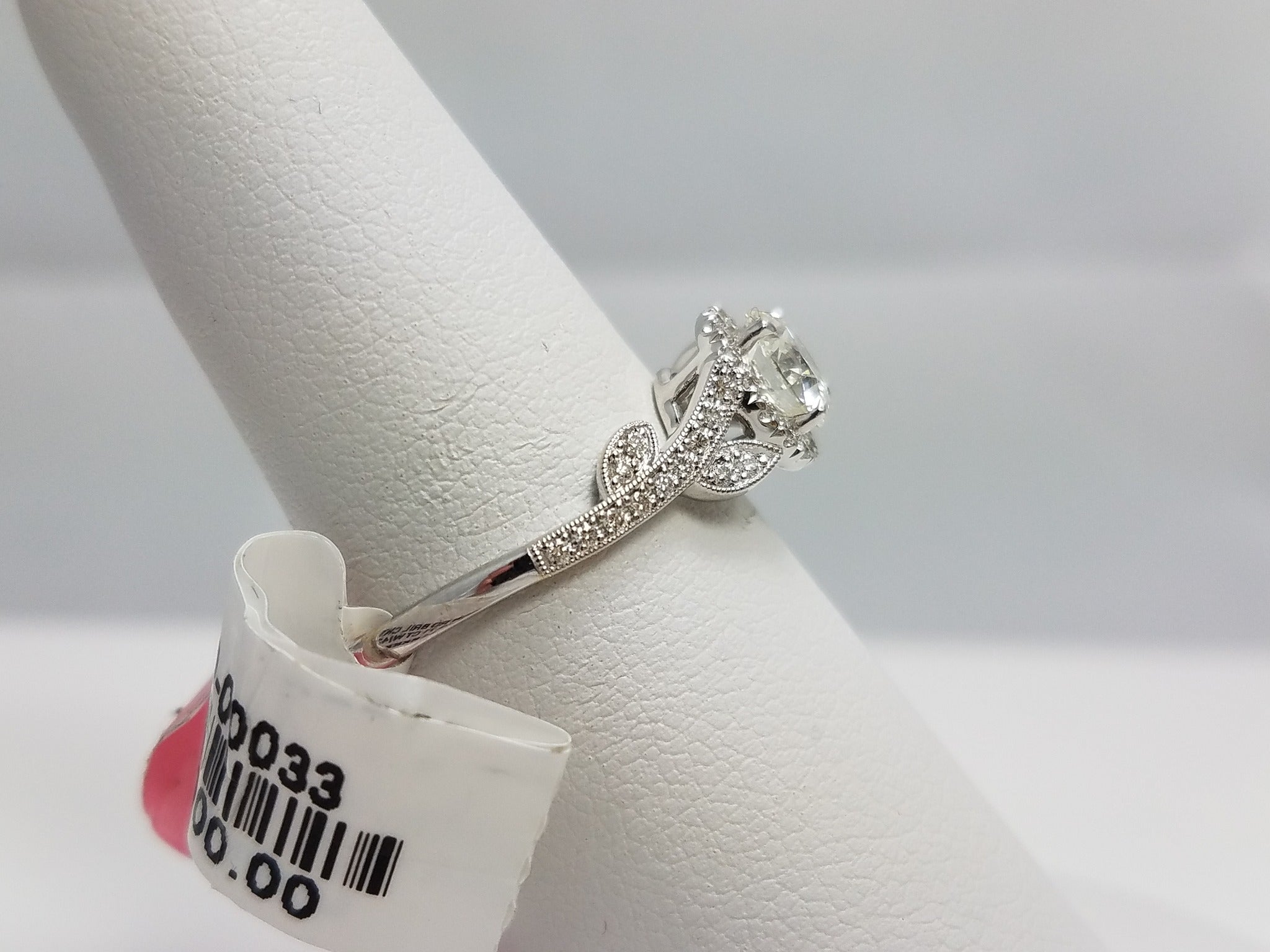 New! .71ct VS G Natural Diamond 18k Gold Engagement Ring