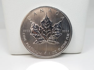 Beautiful 2009 1oz. Canadian Maple Leaf Platinum Coin