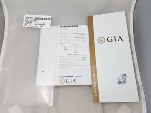 Exquisite Platinum GIA Certified 1.51ct Oval Natural Diamond Engagement Ring