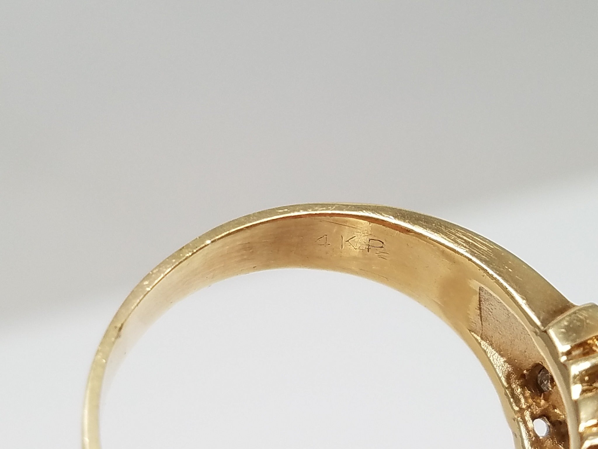 Extravagant 14k Yellow Gold Natural Ruby Diamond Custom Ring